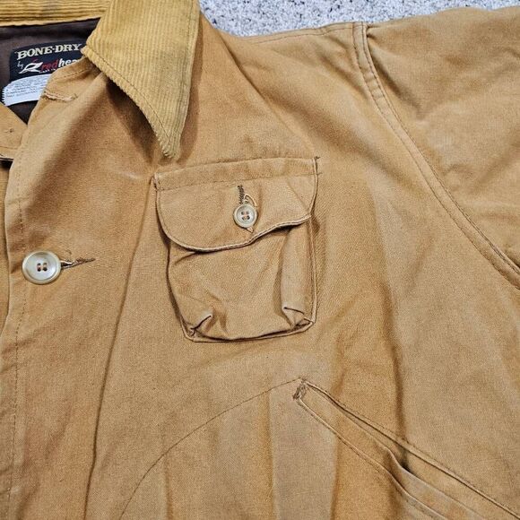 Vintage Bone Dry RedHead Hunting Jacket mens Sz 46 XL Canvas Shooting Coat USA - Picture 11 of 12